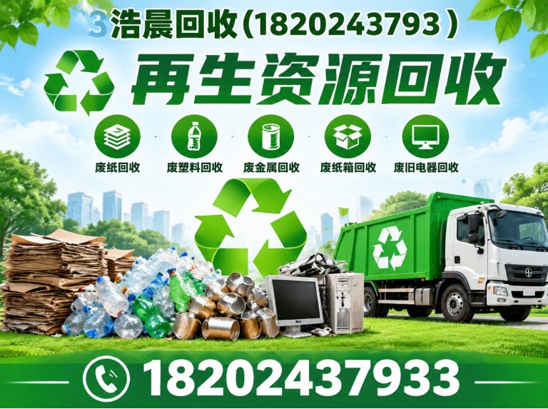 新民市沈阳废旧物资回收展示图